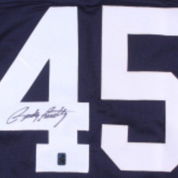 Rudy Ruettiger Signed Football Jersey Notre Dame - Picture 3 of 10